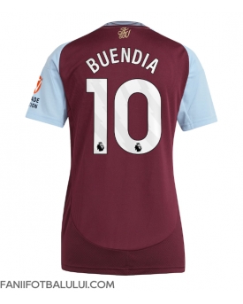 Aston Villa Emiliano Buendia #10 Tricou Fotbal Replică 2024-25 Femei Acasa